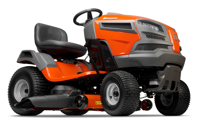 Experience Unmatched Power and Precision with the Husqvarna YTH24K48D 24HP 48" Lawn Tractor featuring Locking Differential!